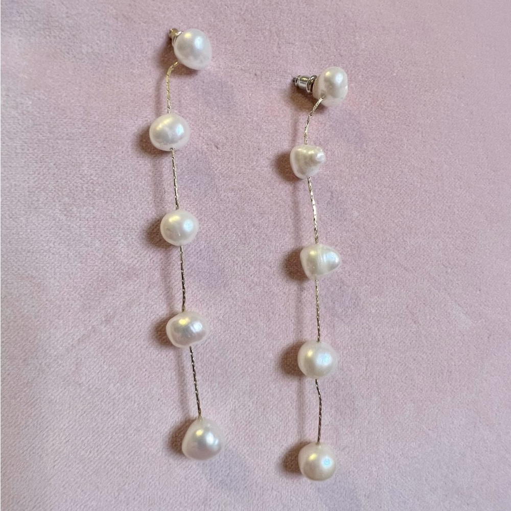 Pearl Drop Earrings